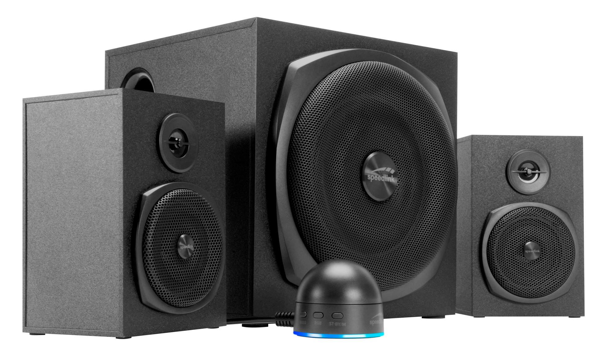 Speedlink Lautsprecher GRAVITY LT, 2.1 Subwoofer System   sw ret