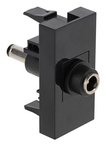DELOCK Easy 45 Modul DC 5,5x2,1 mm BU zu DC 5,5x2,1 mm ST