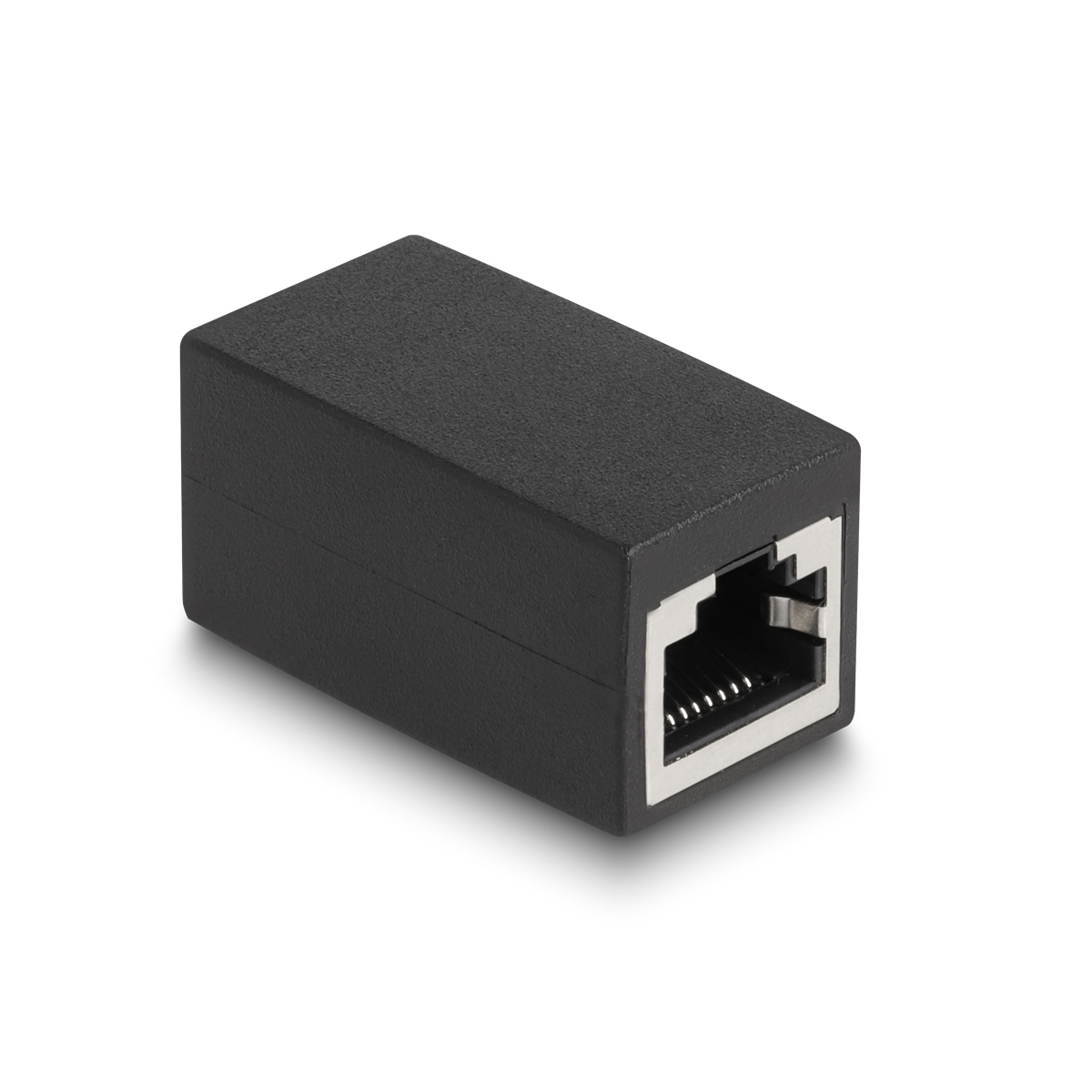 DELOCK Adapter RJ45 Buchse zu RJ45 Buchse Cat.6 schwarz