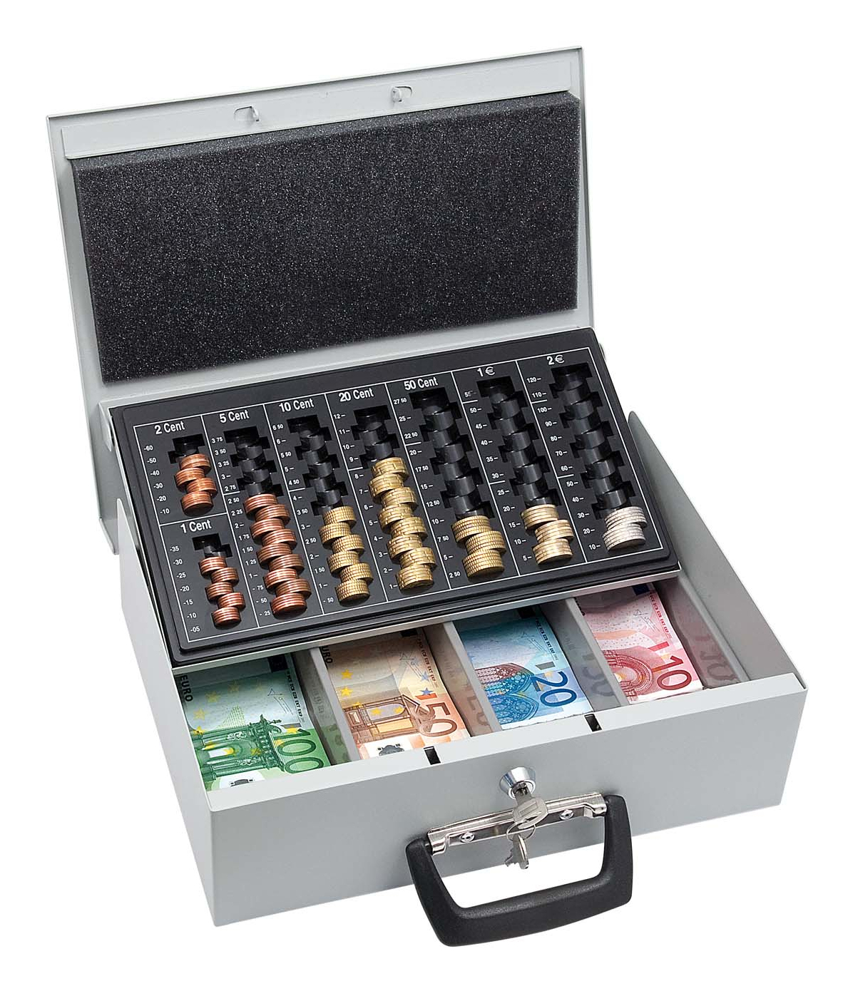 WEDO Geldzählkassette Universa für Hart- und Papiergeld L/&shy;G