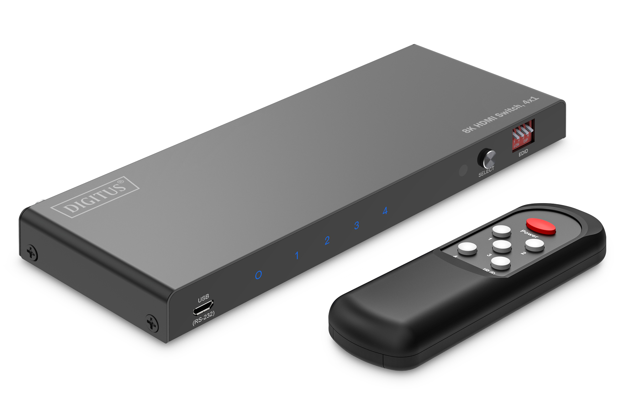 DIGITUS HDMI Switch 4x1 8K/&shy;60Hz