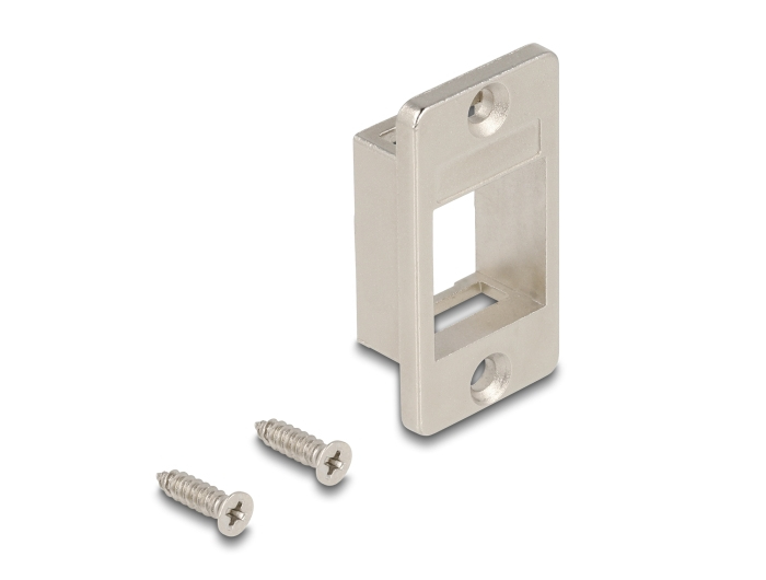 DELOCK Keystone Halterung für Gehäuse konisch