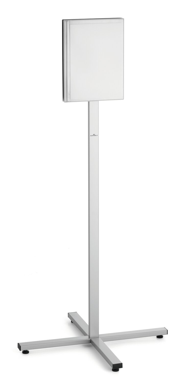 DURABLE Bodenständer A4 Innen und Außen korrosionsbeständi