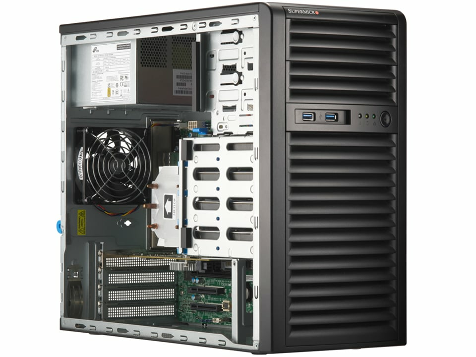 Supermicro MT X13SCL-F 4x3.5" Hot-Swap 400W