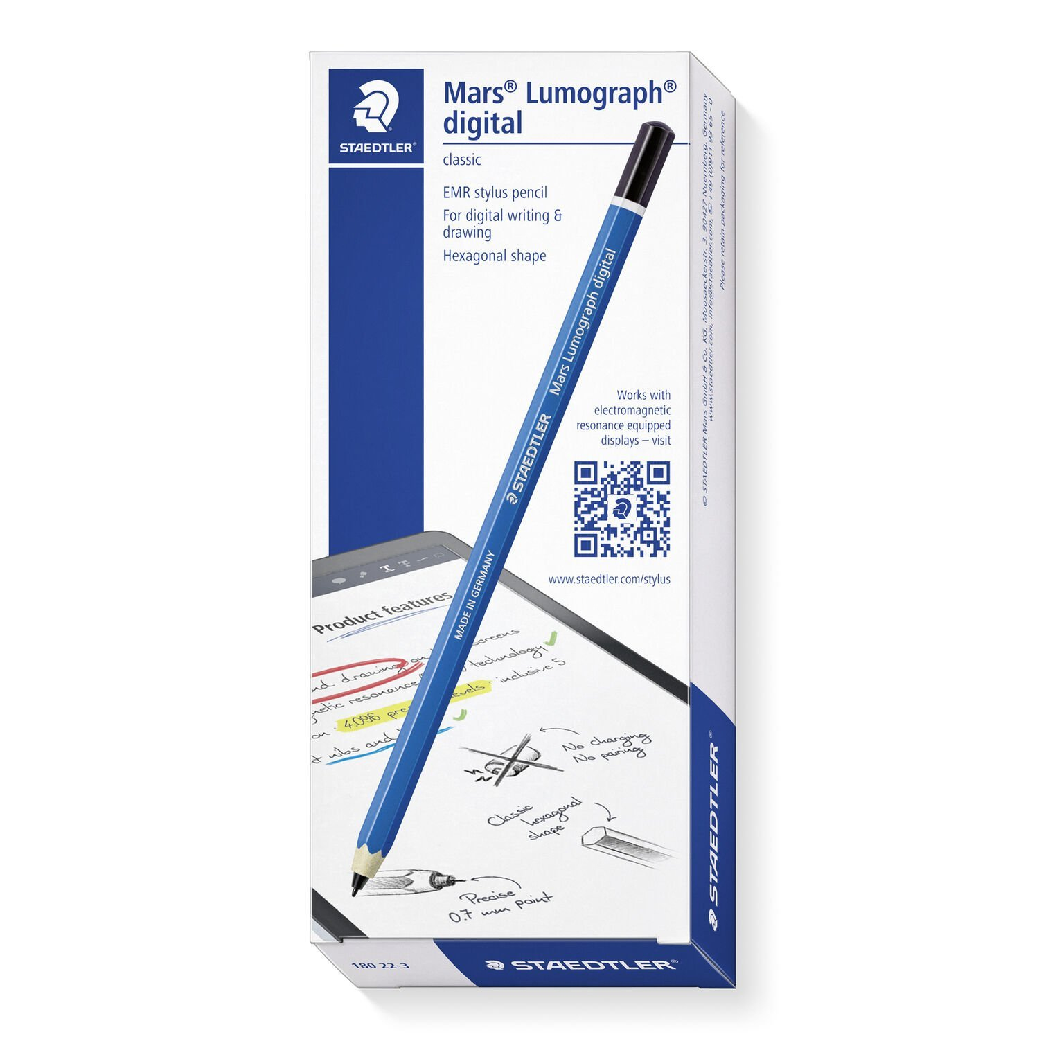 STAEDTLER Mars Lumograph digital 100% PEFC