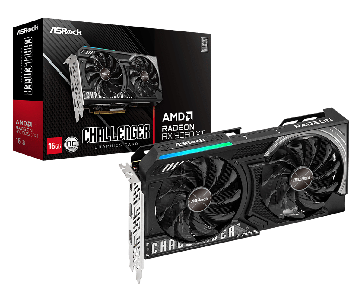 ASRock RX9060XT  CL 16GO            16GB DDR6  HDMI/&shy;2xDP