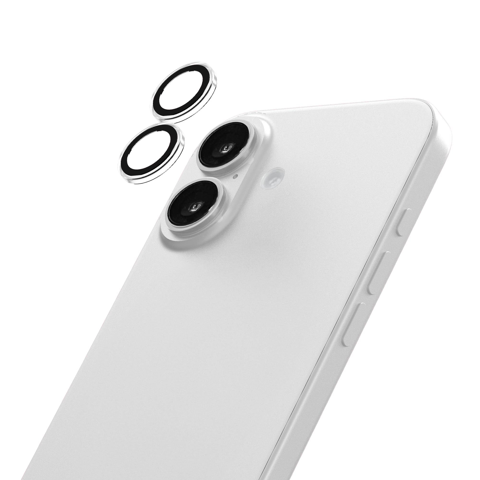 LAUT PRIME GLASS CAMERA RING PROTECTOR for iPhone 17 Clear