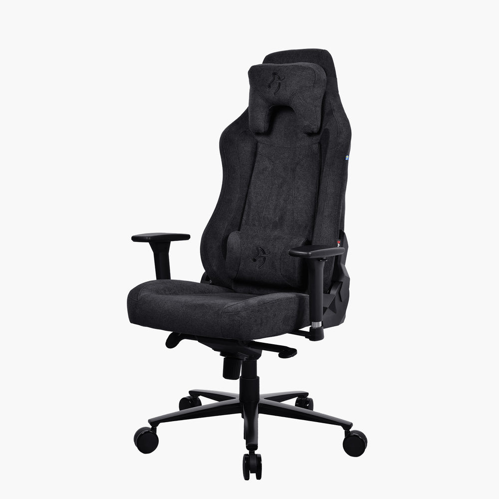 Arozzi Gaming Stuhl Vernazza Pure Black           SoftFabric