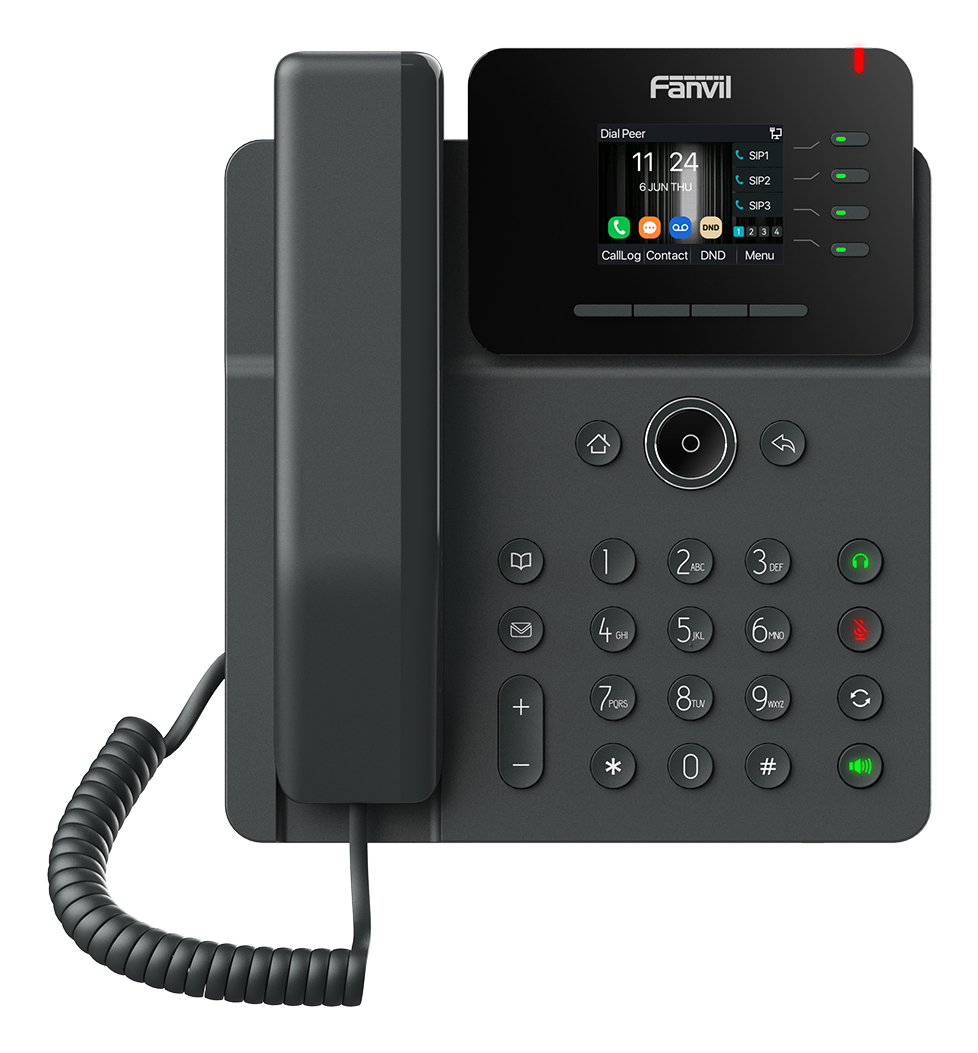 Fanvil V61W IP Phone black/&shy;2.4" color screen
