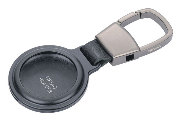 TROIKA Schlüsselanhänger AIRTAG HOLDER schwarz