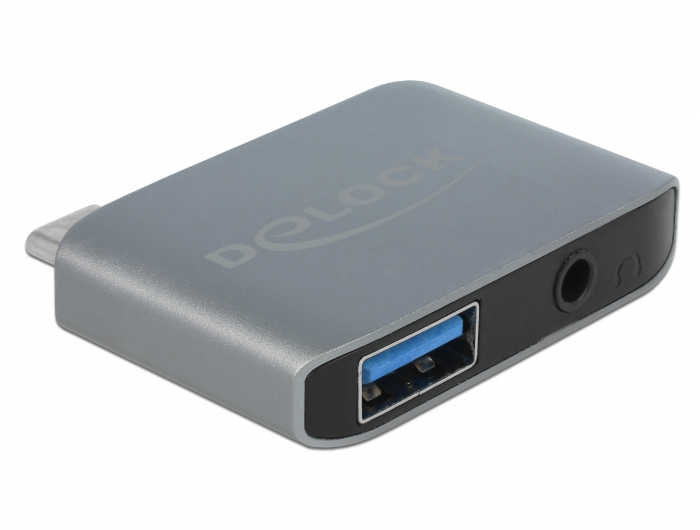 DELOCK Audio Adapter USB Type-C St - Klinkenbuchse 3,5mm