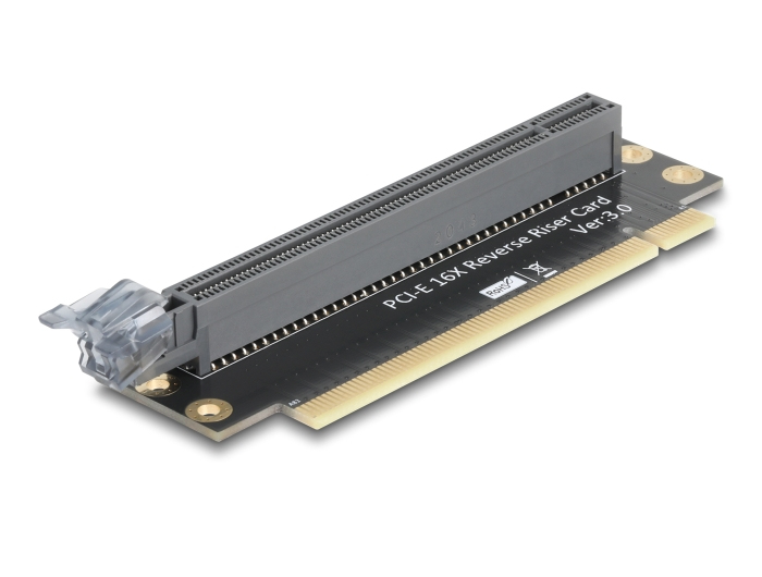 DELOCK Riser Karte PCI Express 4.0x16 Stecker zux16 Slot 90