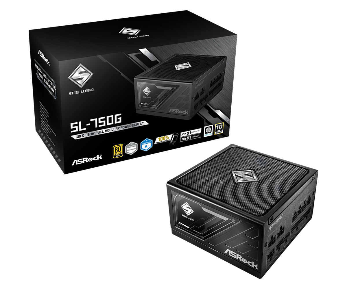 ASRock Steel Legend SL-1000G    1000W ATX 80+ Gold     black ret