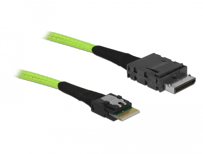 DELOCK Kabel OCuLink PCIe SFF-8611 > SFF-8654 4i 0,5 m