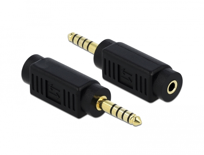 DELOCK Adapter Klinkenst. 4,4mm 5Pin > Klinkenbu 3,5mm 3Pin