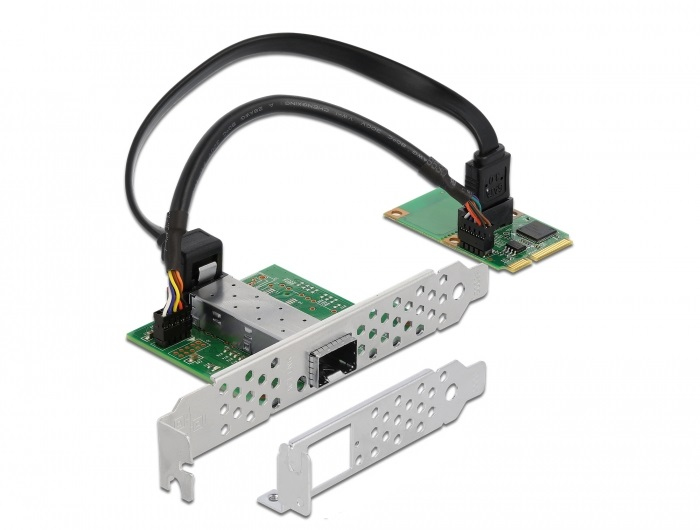 DELOCK Mini PCIe I/&shy;O PCIe full size 1 x SFP Gigabit LAN
