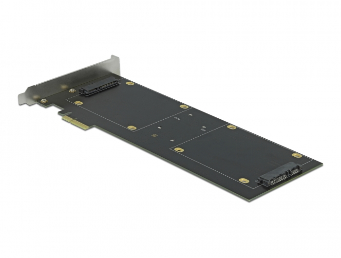 DELOCK PCI Express x2 Karte für 4 x SATA HDD /&shy; SSD RAID