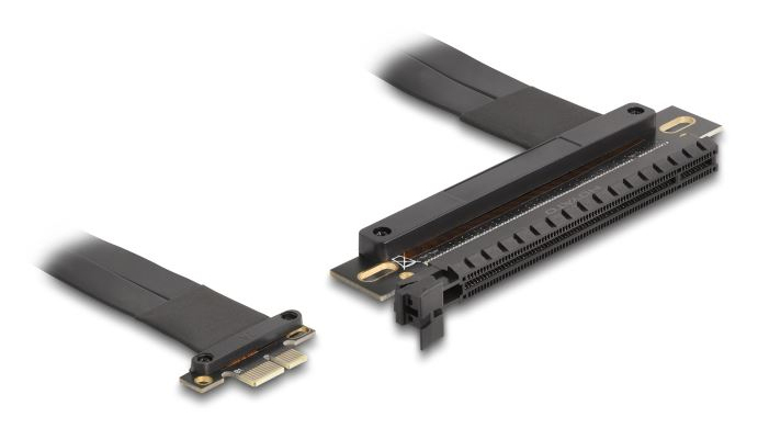 DELOCK Riser Karte PCI Express 3.0 x1 St > x16 Slot 30cm
