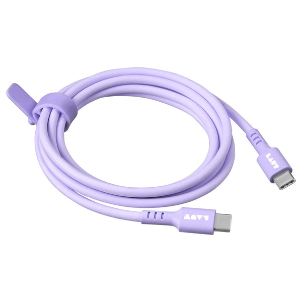 LAUT LINK USB-C to USB-C 1.5m 60 Watt purple