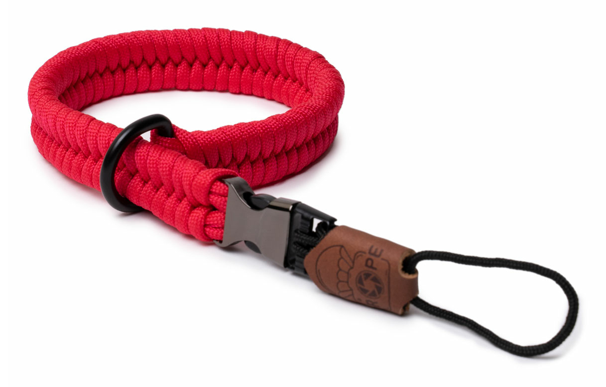 C-ROPE Kamera Handschlaufe Claw aus Paracord 30cm Red retail