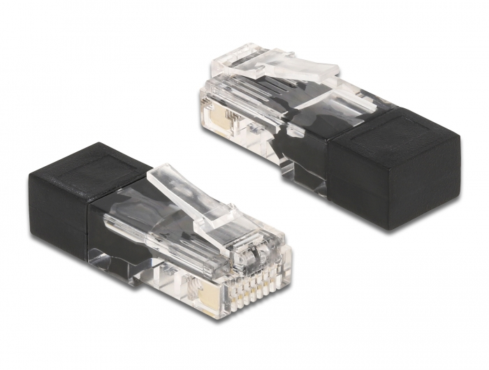 DELOCK  RJ45 Stecker mit Abschlusswiderstand 60 Ohm