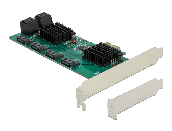 DELOCK 8 Port SATA PCI Express x1 Karte