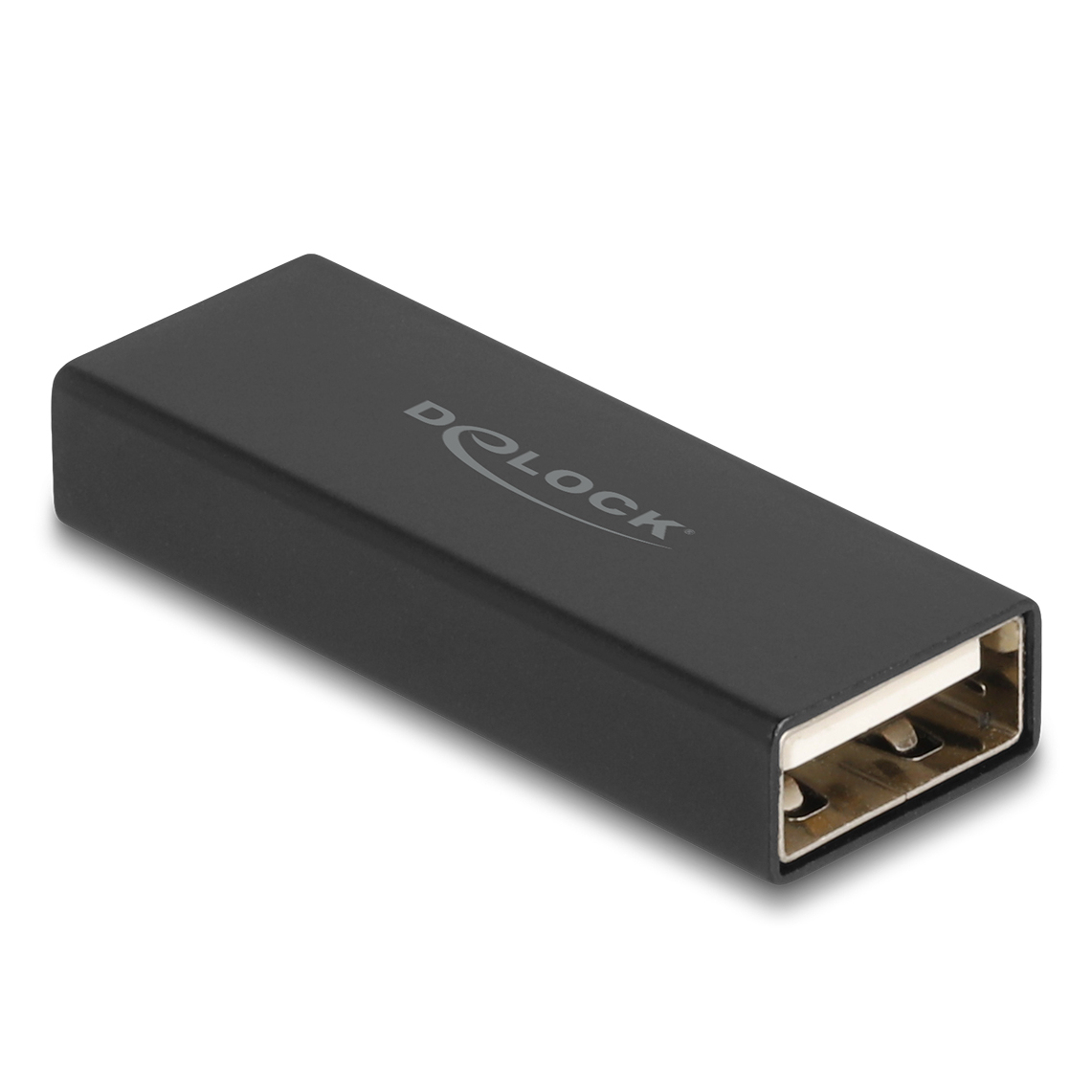 DELOCK Adapter Gender Changer USB 2.0 Typ-A Bu > Bu Metall