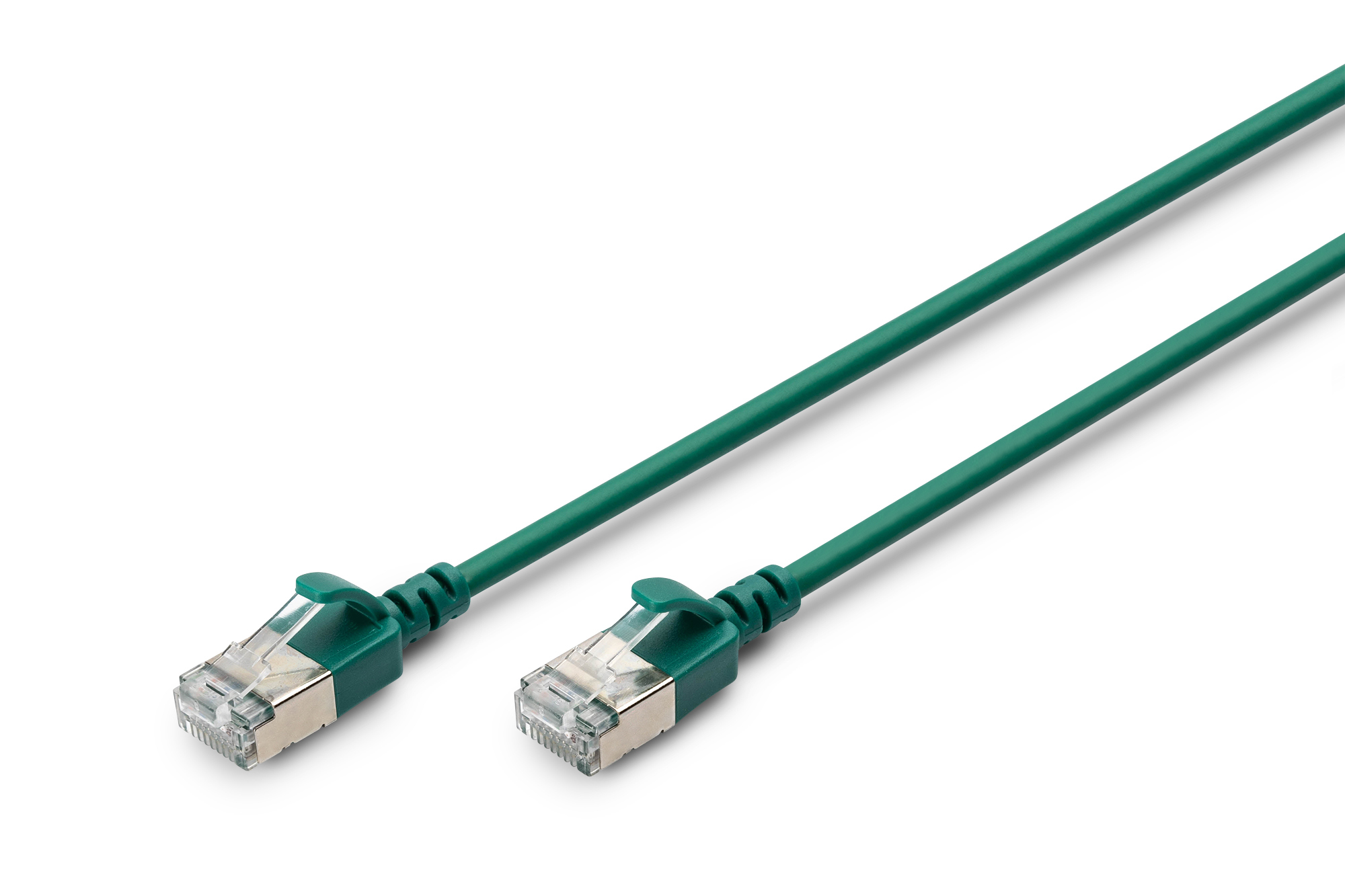 DIGITUS Patchkabel CAT 6A F/&shy;FTP Slim 2,00m grün