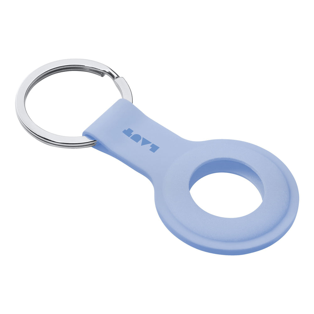 LAUT HUEX TAG Powder Blue keyring holder for Apple AirTags