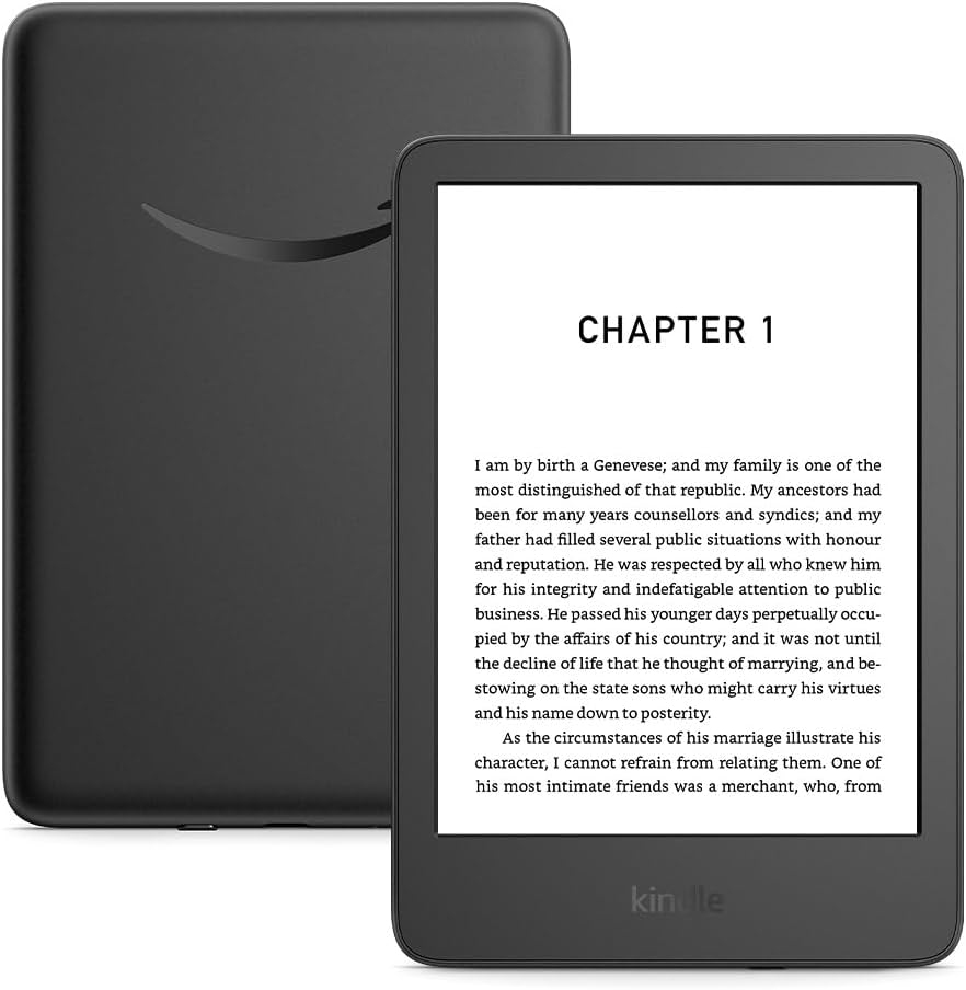 Amazon Kindle 6" 16GB Black No Ads (2024)