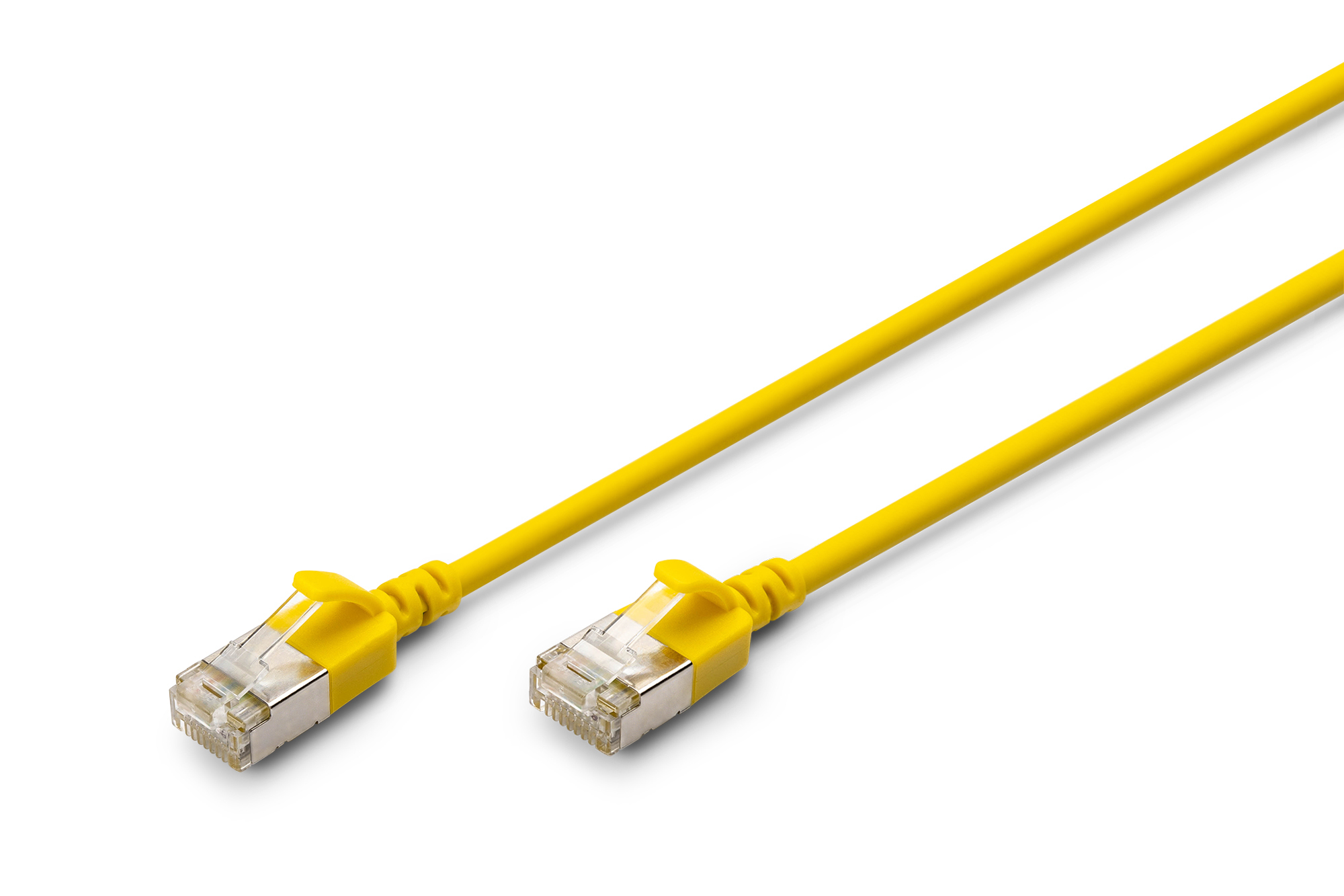 DIGITUS Patchkabel CAT 6A F/&shy;FTP Slim 2,00m gelb