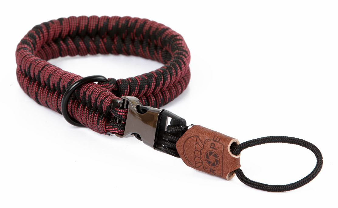 C-ROPE Kamera Handschlaufe Claw aus Paracord 30cm Red Dots retai