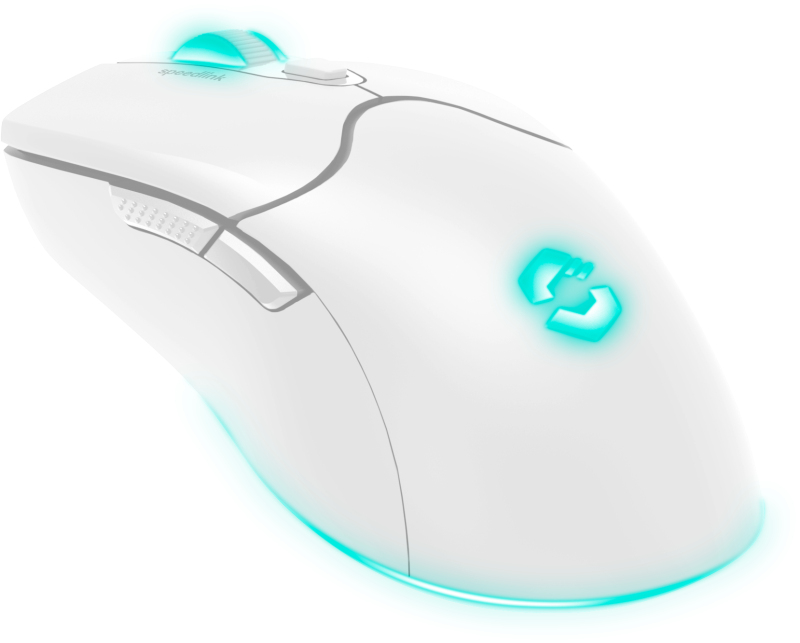 Speedlink Gaming Maus VELOX, aufladbar, kabellos, RGB,    ws ret