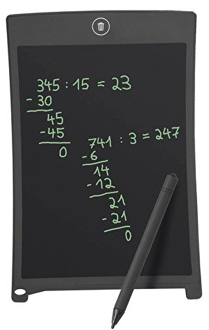WEDO LCD Schreibtafel mit Stift 8,5 Zoll LCD incl. Batterie