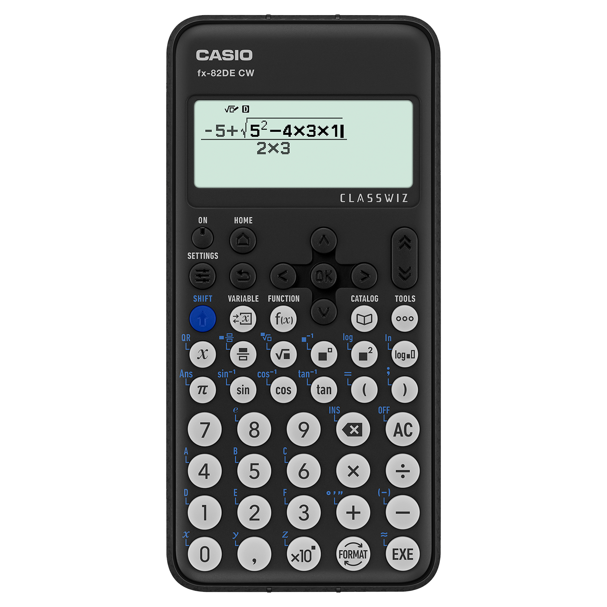 Casio Schulrechner FX-82 DE CW Battery