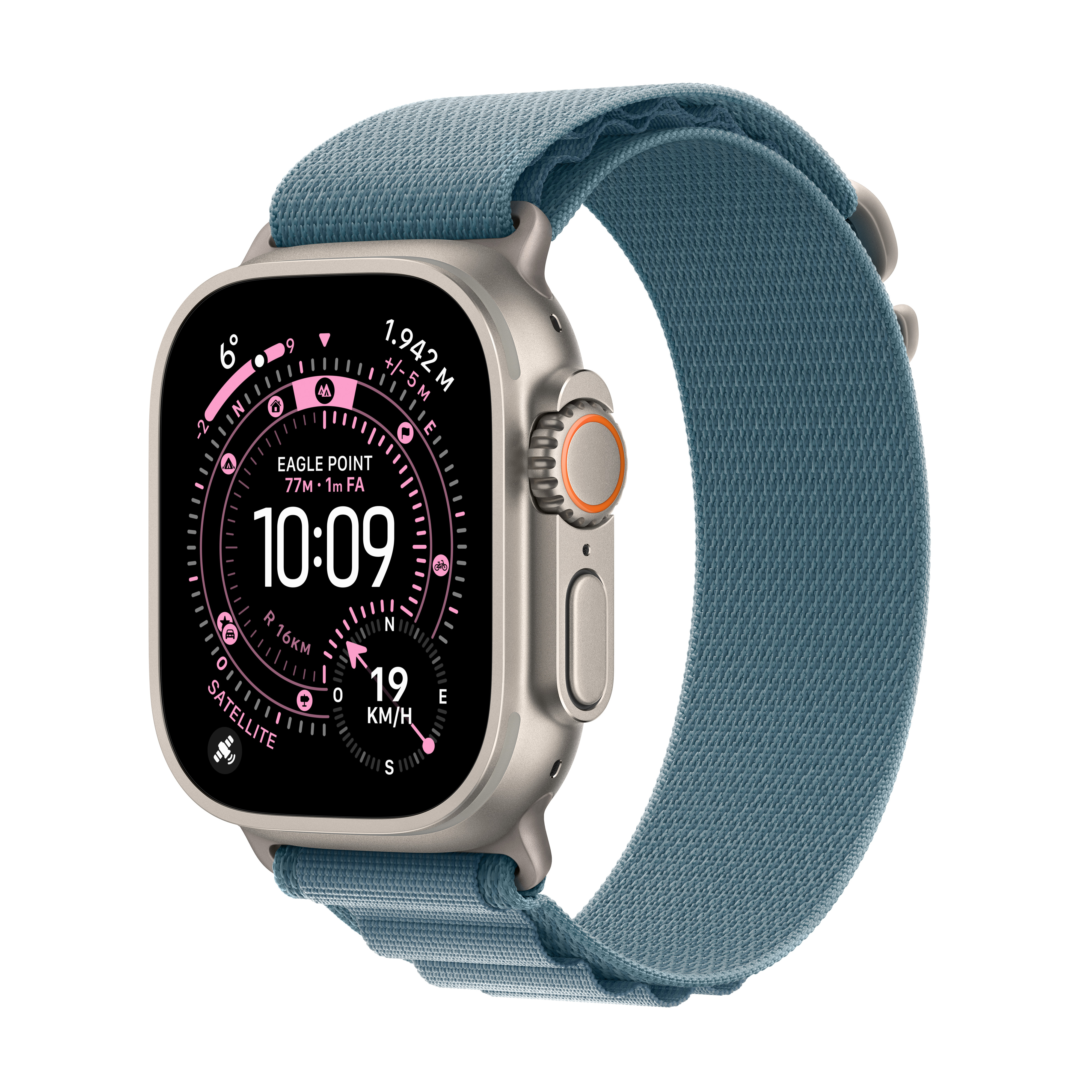 Apple Watch Ultra 3 49mm Titanium Alpine Loop Blue M     LTE iOS
