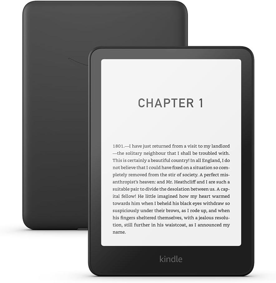 Amazon Kindle Paperwhite 7" 16GB Black No Ads (2024)
