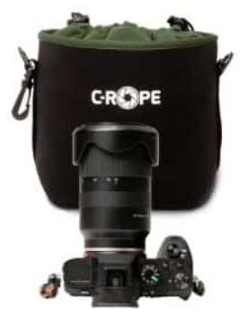 C-ROPE Kamerabeutel V2 Schwarz  Variation: M  17x18x12cm retail