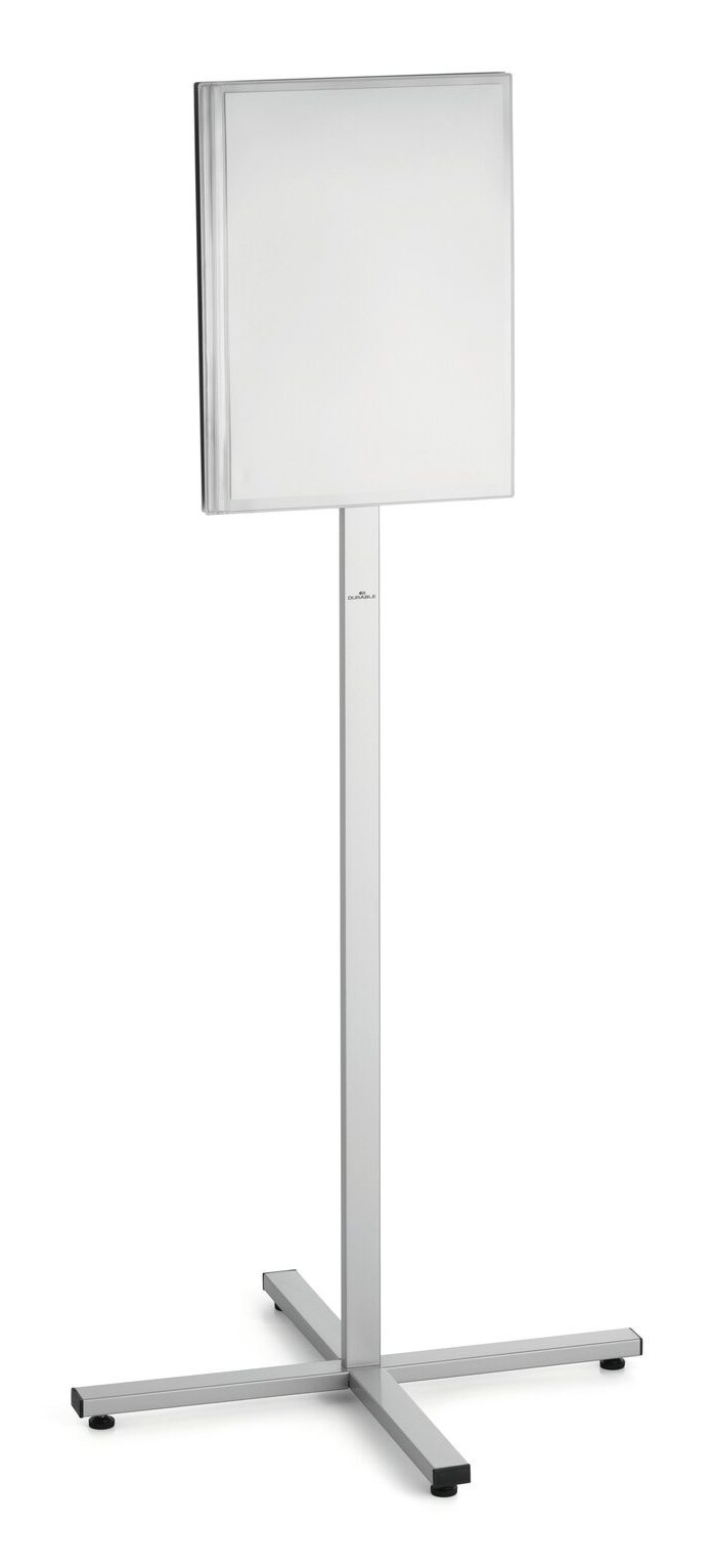 DURABLE Bodenständer A3 Innen und Außen korrosionsbeständig