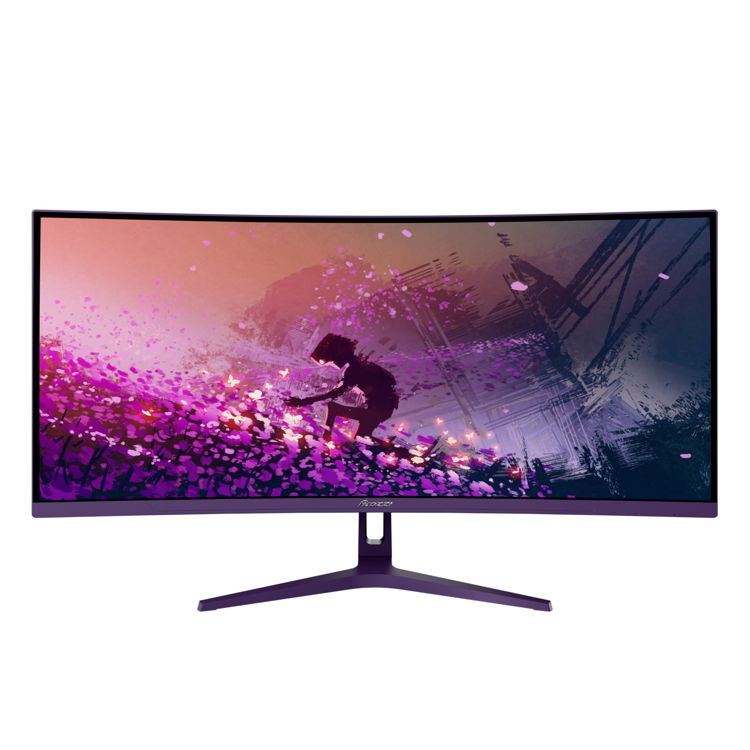 Arozzi TFT Nova 34" VA  165Hz curved lila
